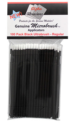 Alpha Abrasives 1350 Black Regular Ultrabrush (Pack of 100)