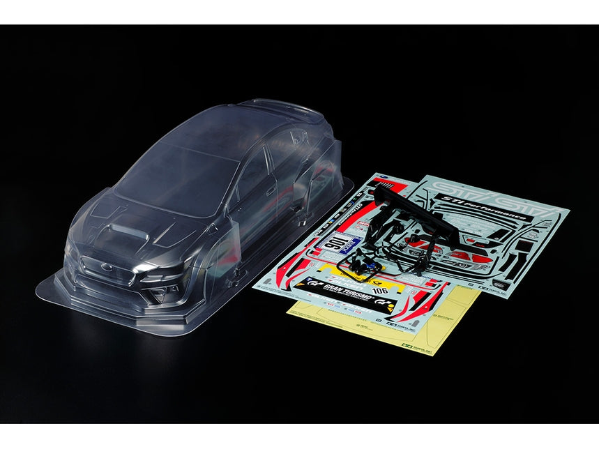 Tamiya 51593 RC Body Set Subaru WRX STI - NBR Challenge
