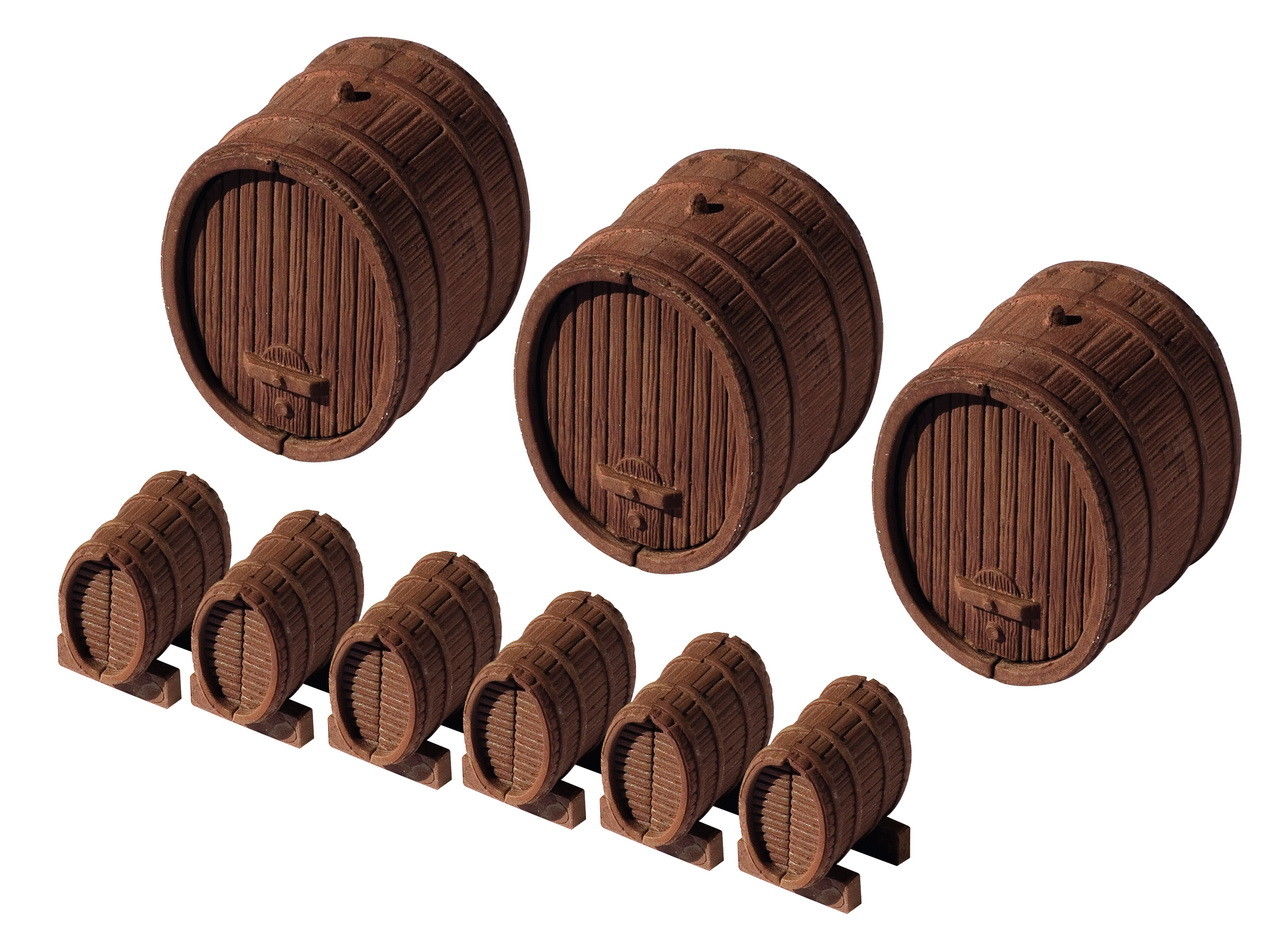 Vollmer 45246 HO Casks Load