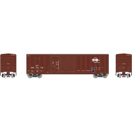 Athearn ATH24570 N Scale Missouri Pacific 50' FMC Combo Door Box Car #367578