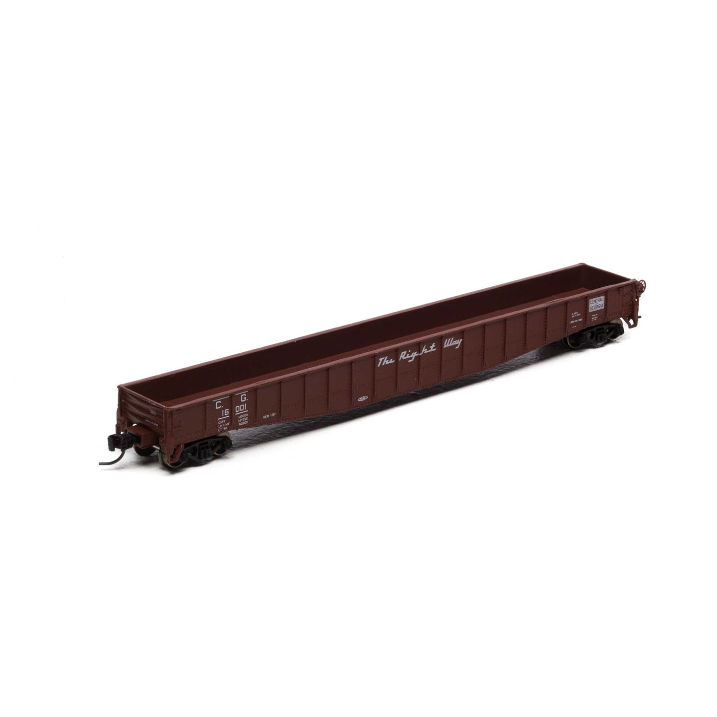 Athearn 23915 N Central of Georgia 65' 6" Mill Gondola #16001