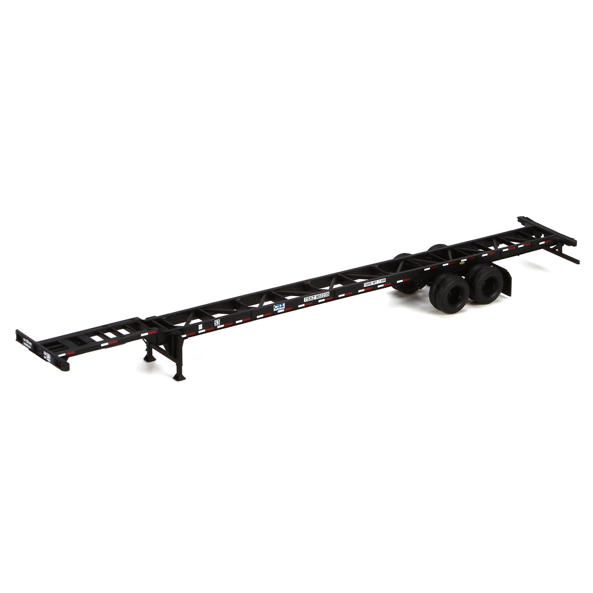 Athearn 26591 HO CSX RTR Intermodal 53' Container Chassis (Pack of 2)