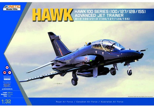 Kinetic Model 3206 1:32 Hawk 100/127/128/155 Military Aircraft Plane Model Kit