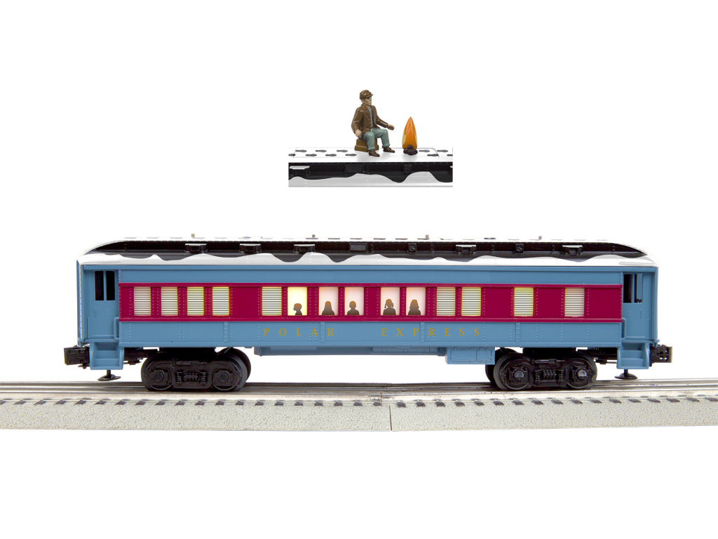 Lionel 6-84602 O Gauge The Polar Express™ Disappearing Hobo Passenger Car LN/Box