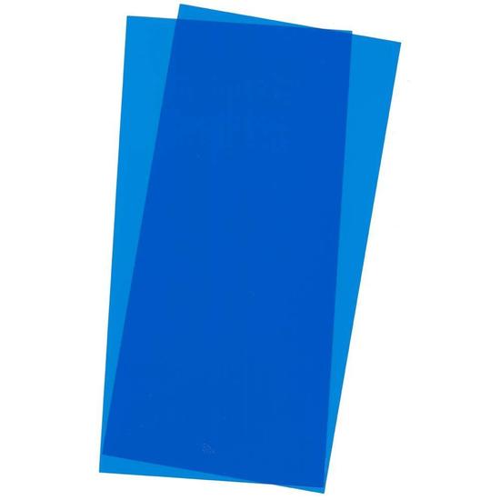 Evergreen Scale Models 9902 .010" x 6" x 12" Blue Polystyrene Sheet (Pack of 2)