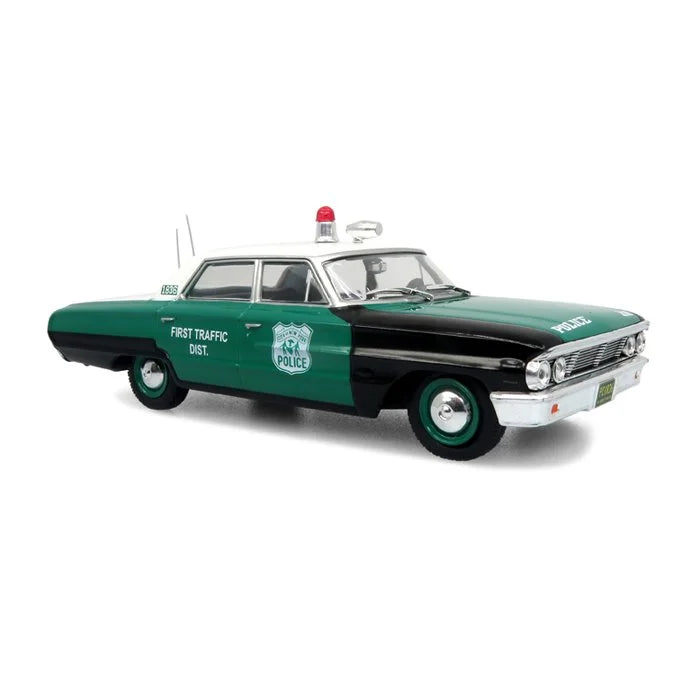 Iconic Replicas 43-0548 1:43 NYPD 1964 Ford Galaxie 500 Police Car Diecast Model