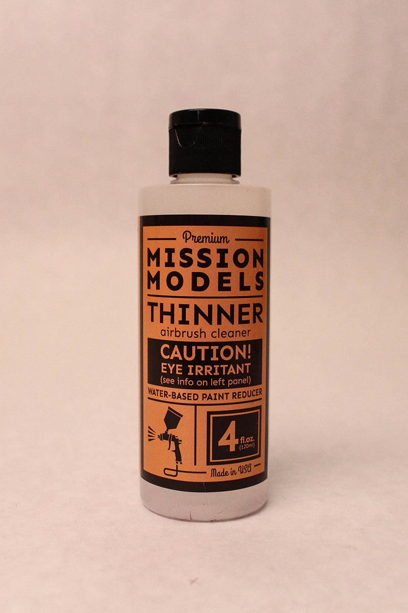 Mission Models MMA-003 RC Paint Thinner/Reducer - 4 oz. Bottle