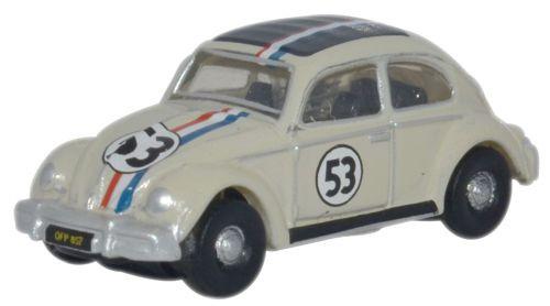 Oxford Diecast NVWB001 1:148 Herbie the Lovebug - Volkswagen Beetle Car