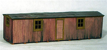 Banta Model Works 102 O Ridgway Boxcar Storage Shed Laser- Cut Basswood Kit