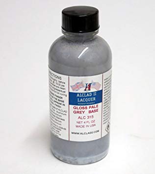 Alclad II 315 Gloss Pale Grey Base 4oz Bottle