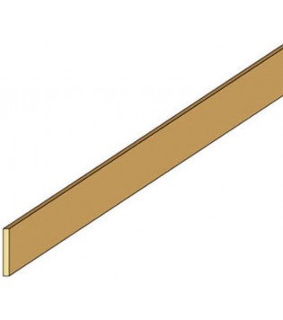 Northeastern Scale Lumber 130 1/32" x 1/4" x 24" Basswood Strips - Stripwood