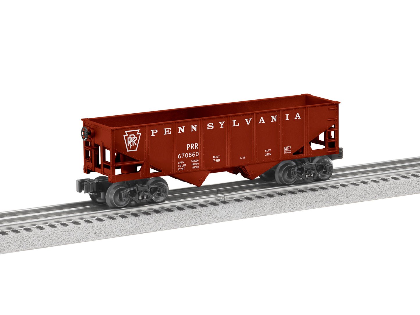Lionel 6-84771 O Pennsylvania Hopper Pack (6)