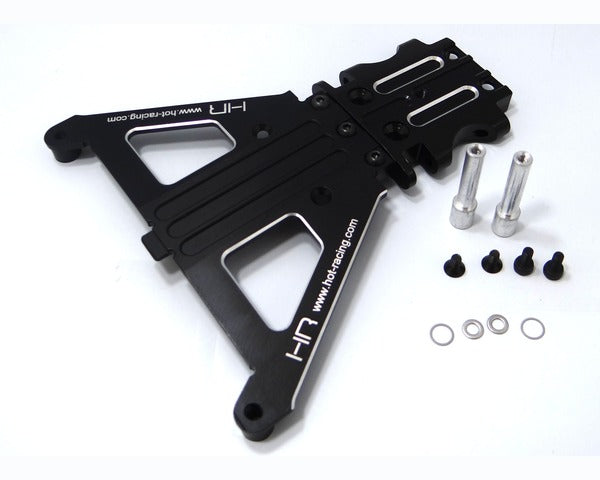 Hot Racing LCF0801 Aluminum Front Bulkhead-Traxxa Rally Slash Lcg 4x4