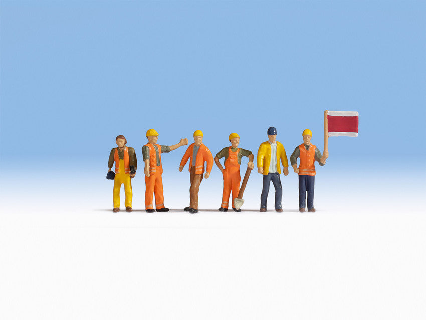 Noch 36277 N Track Workers Figures (Set of 6)