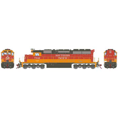 Athearn 86818 HO SP/Daylight RTR SD40 Diesel Locomotive w/DCC & Sound #7342