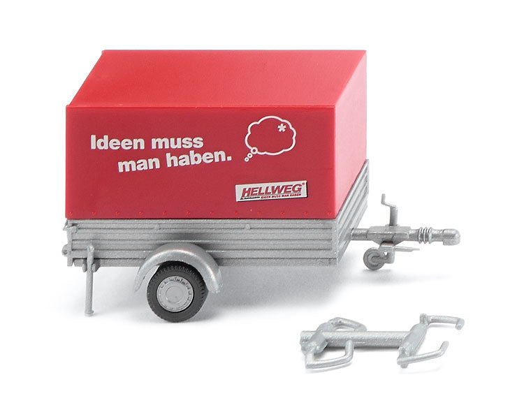 Wiking 005602 1:87 Hellweg Passenger Car Trailer Plastic Kit