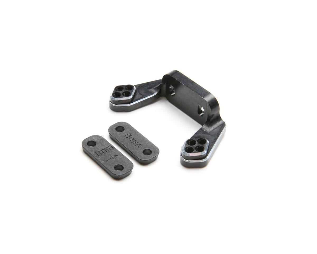 Team Losi Racing 334051 Rear Camber Block, Black with Inserts: 22 4.0