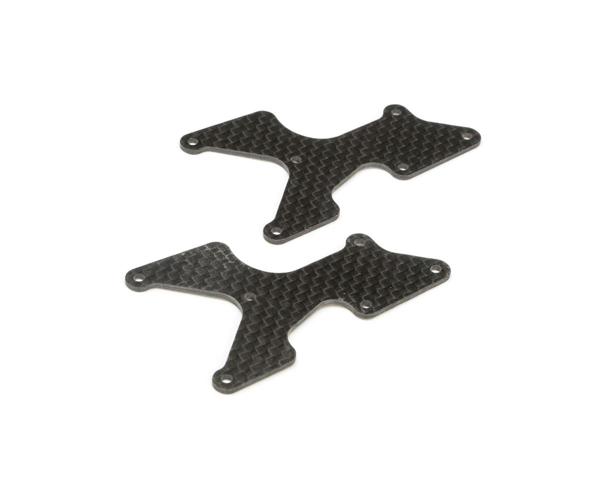Team Losi Racing 344038 Rear Arm Inserts Carbon: 8X