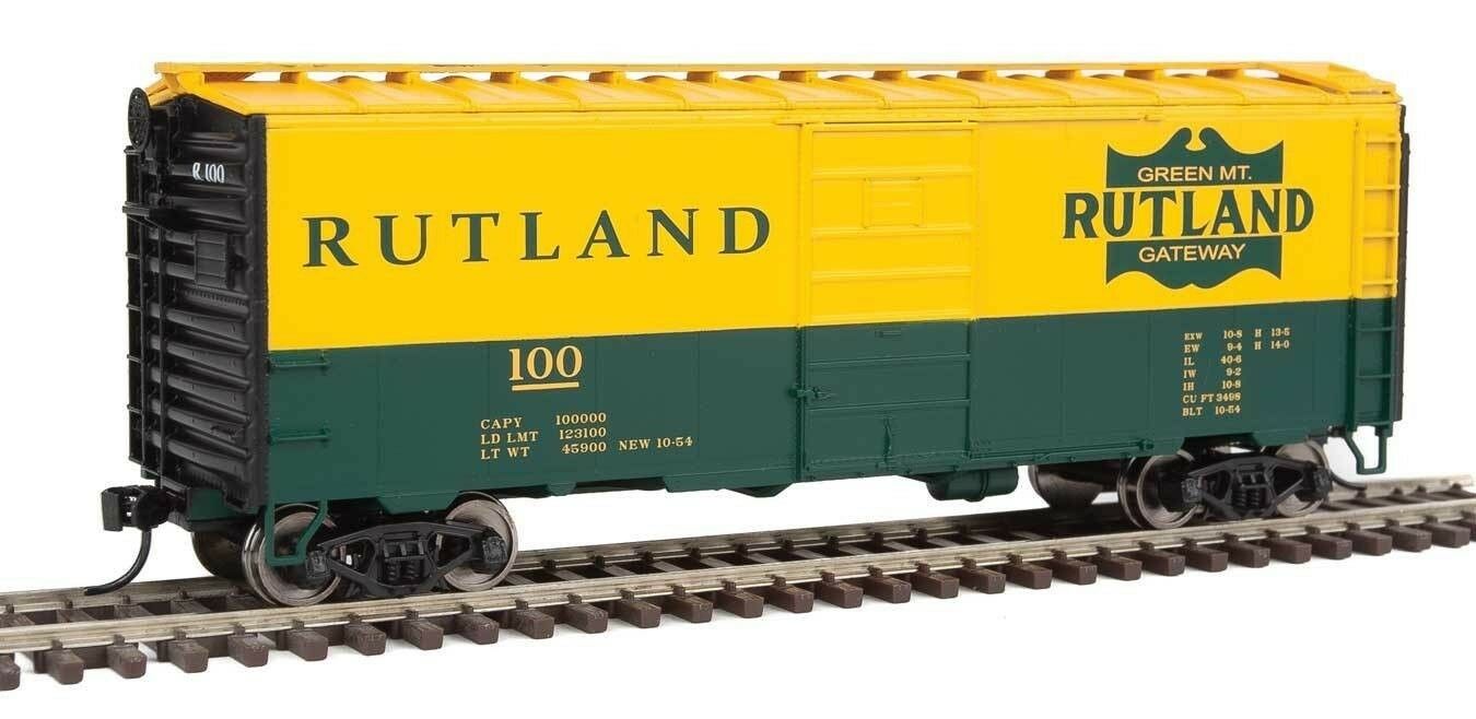 Walthers 910-1415 HO Rutland 40' PS-1 Boxcar Ready to Run #100