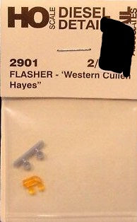Detail Associates 2901 HO Western Cullen Hayes Flasher (Pack of 2)