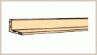 Northeastern Scale Lumber 70503 3/32" x 3/32" x 24" Wood Angles (Pack of 5)
