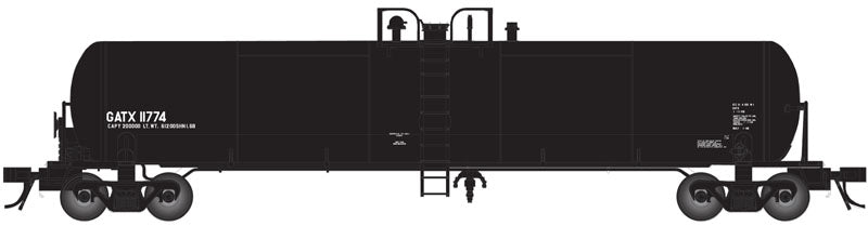 Atlas 20005389 HO GATX 11763-Series GATX 20,700-Gallon Tank Car #11768