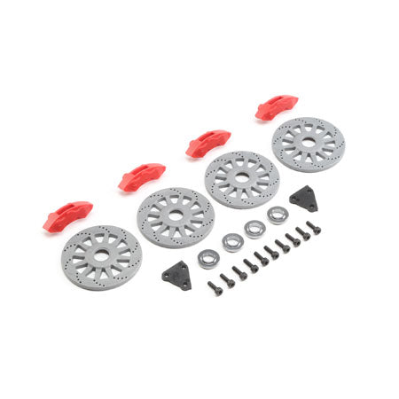Losi 252109 Super Rock Rey Rotor Caliper Set