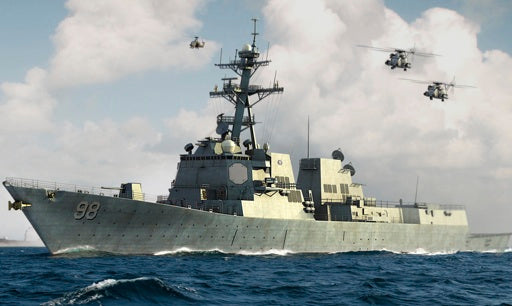 Hobby Boss Models 83414 1:700 USS Forrest Sherman DDG-98 Ship Plastic Model Kit