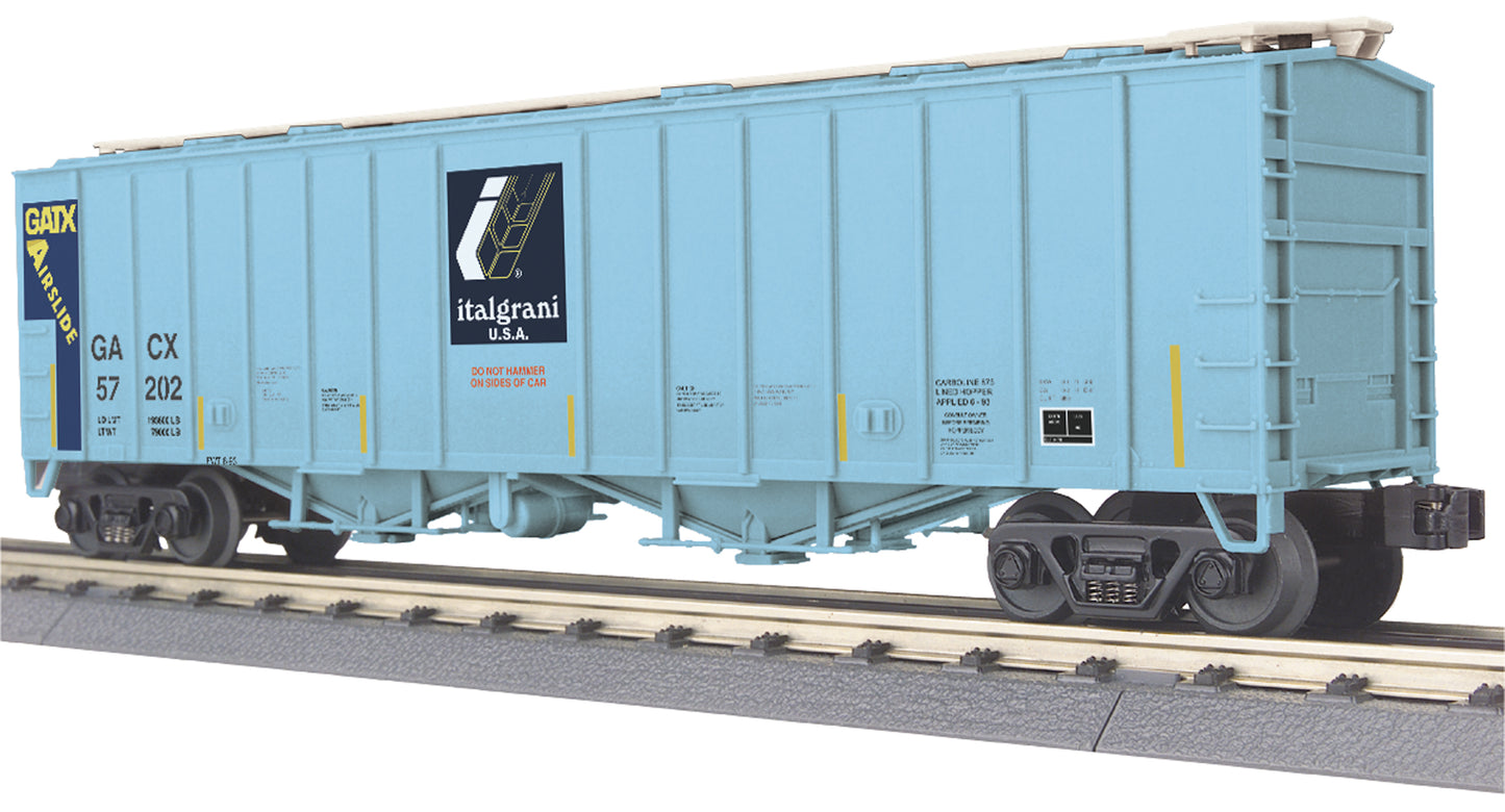 MTH 30-75620 O GATX RailKing Airslide Hopper Car #57202