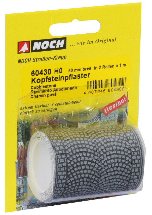 Noch 60430 HO Cobblestone 39" x 2" (Pack of 2)