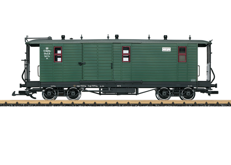 LGB 30323 G Royal Saxon State Railways Era I Baggage Car