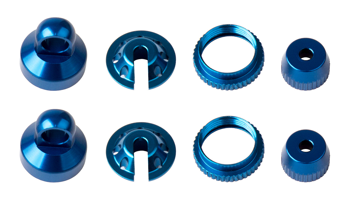 Team Associated 42085 Enduro Blue Aluminum Shock Parts