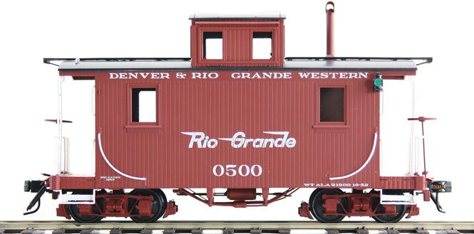Accucraft AM53-014 On30 D&RGW Flying Rio Grande Short Caboose #0500