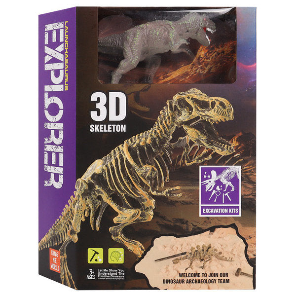 Imex 49020 King Me World Launchasaurus Explorer T-Rex Excavation Kit