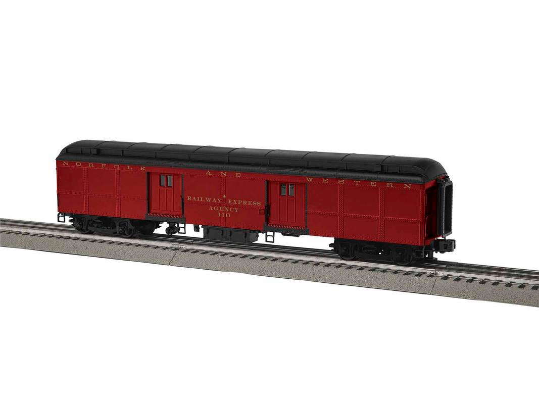 Lionel 1927242 O Norfolk and Western Baggage Car #110 NIB