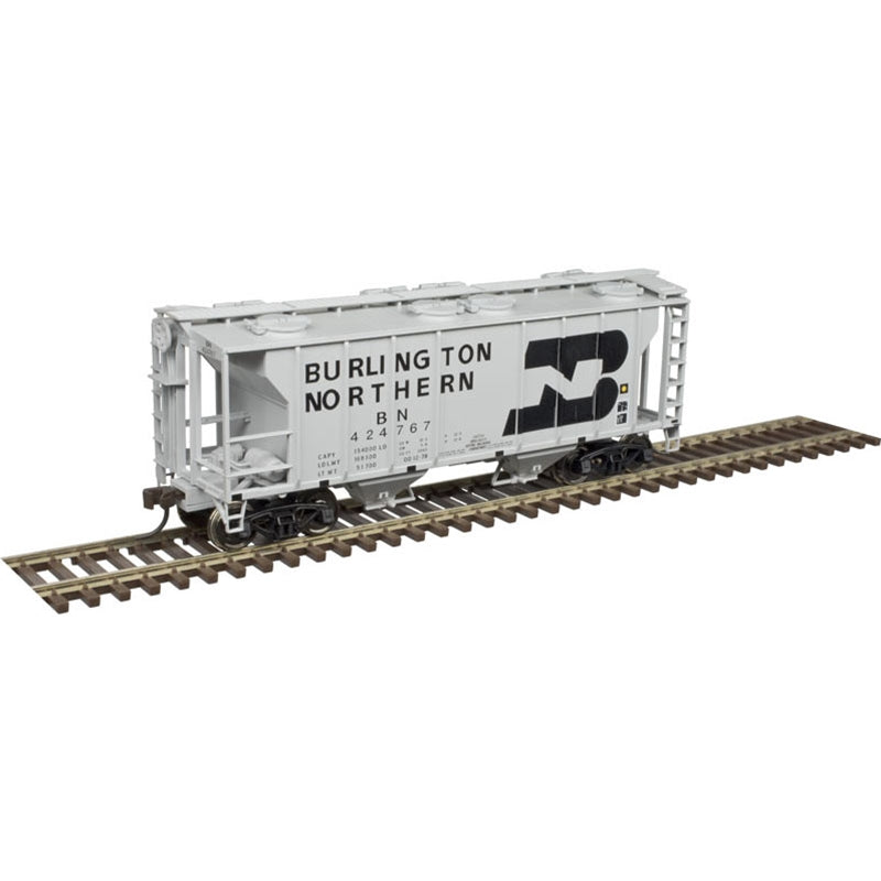 Atlas 20005054 HO Burlington Northern PS-2 Covered Hopper #424754