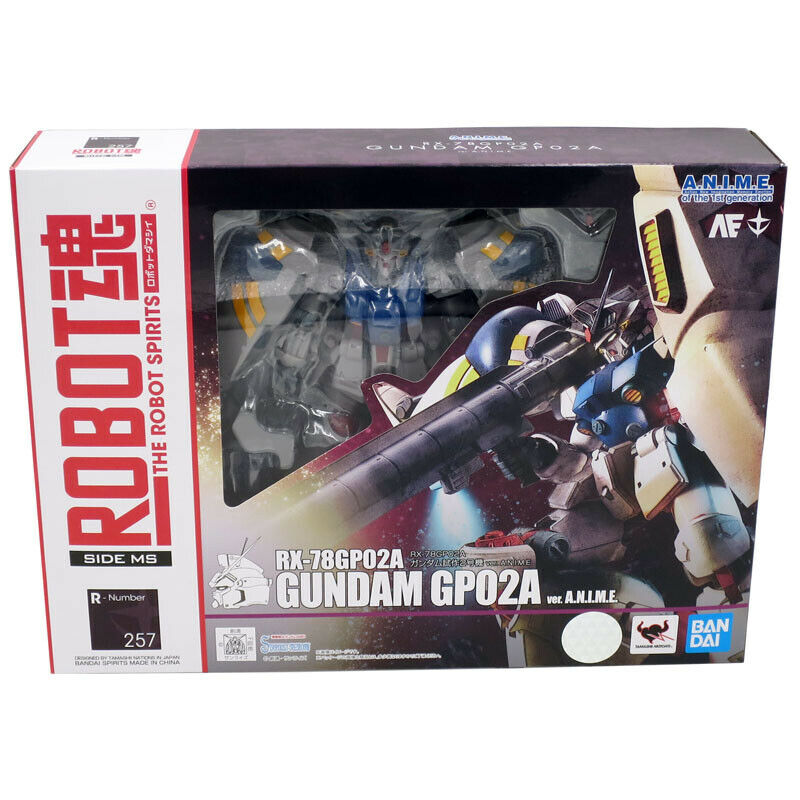 Bandai 55686 RX-78GP02A Gundam GP02 Ver A.N.I.M.E. Plastic Model Kit