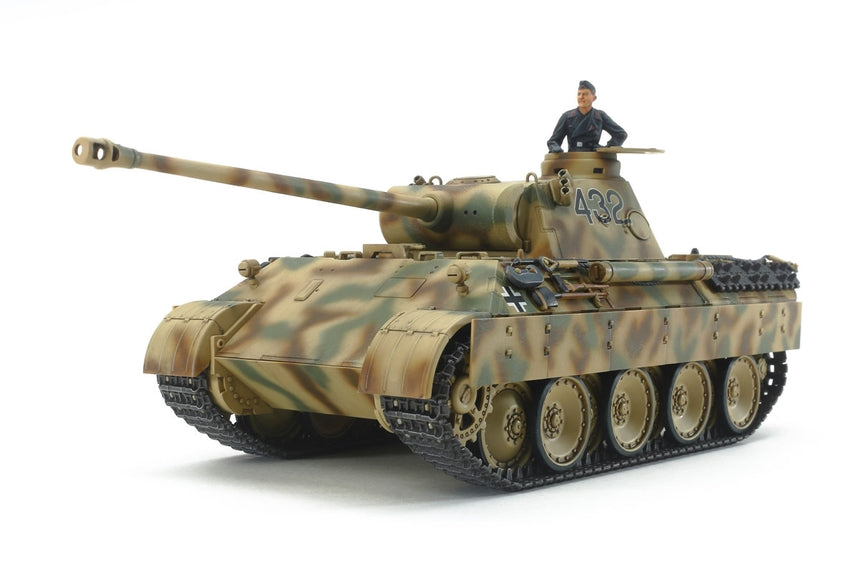 Tamiya 32597 1:48 GermanPanther Ausf.D Militry Miniature Military Tank Kit