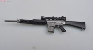 Easy Models 39112 1:3 Assembled SR25 Rifle