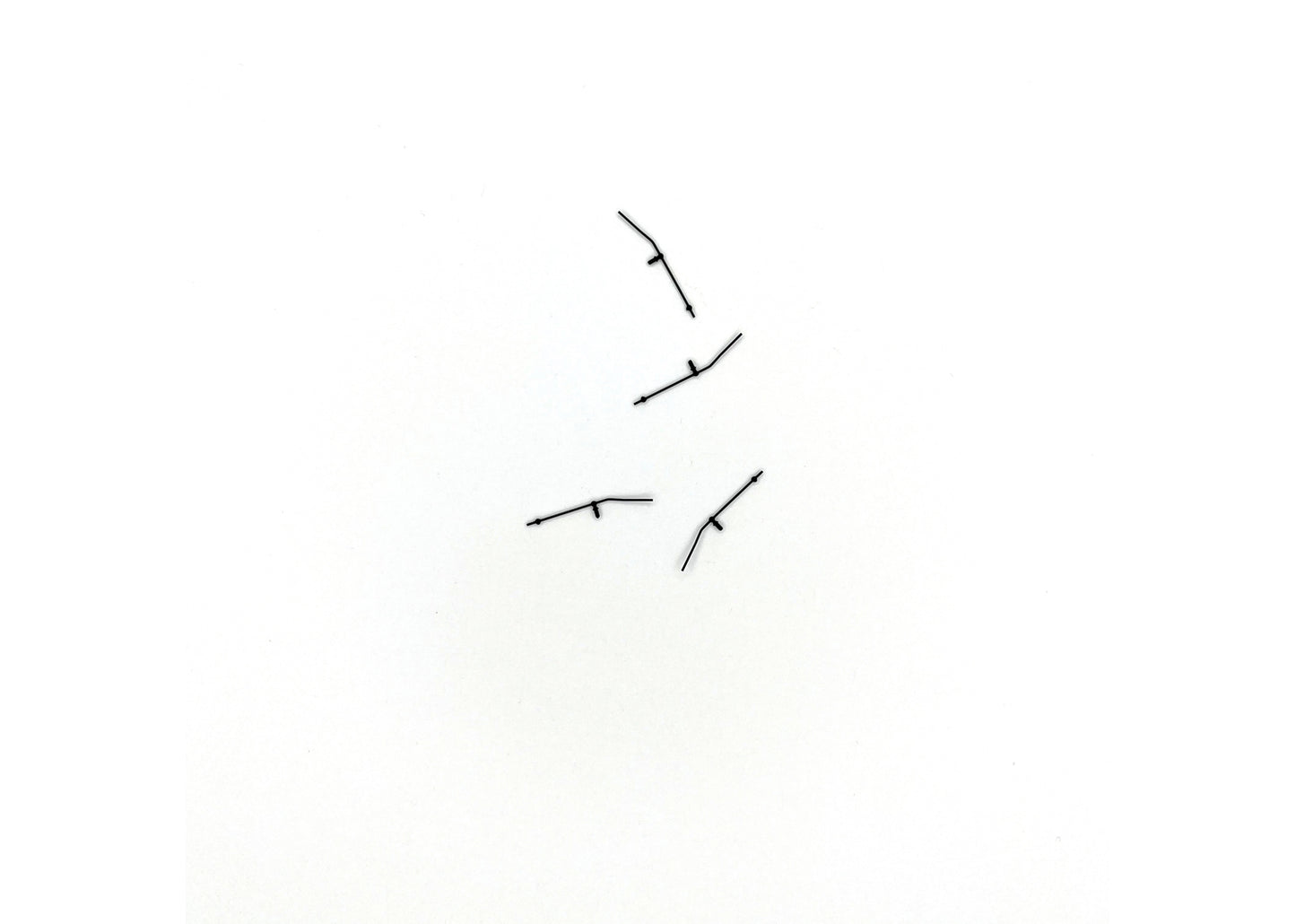 Marklin E118497 Model Train Grab Irons (Pack of 4)