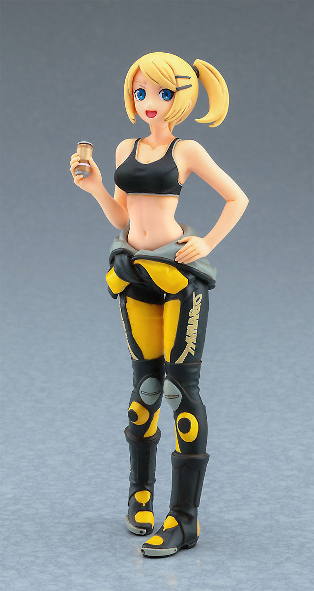 Hasegawa 52208 1:12 12 Egg Girls Collection Amy McDonnell Rider Resin Figure Kit