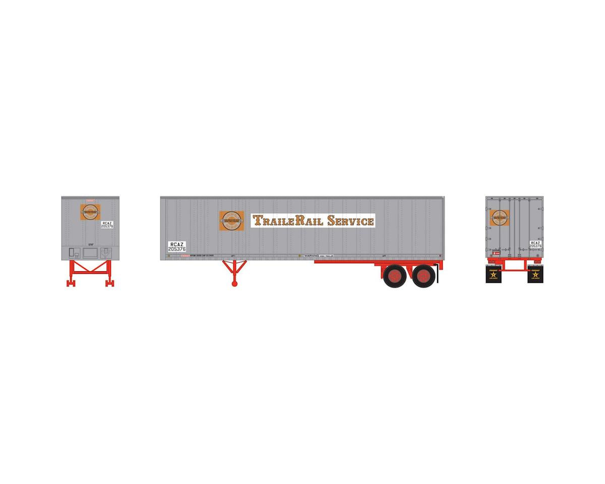 Athearn 5430 N Clinchfield 40' Fruehauf Z-Van Smooth Trailer #205376