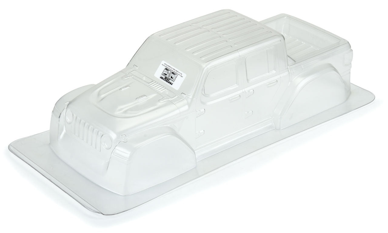 Pro-Line Racing 353500 2020 Jeep Gladiator Clear Body 12.3 WB Crawlers