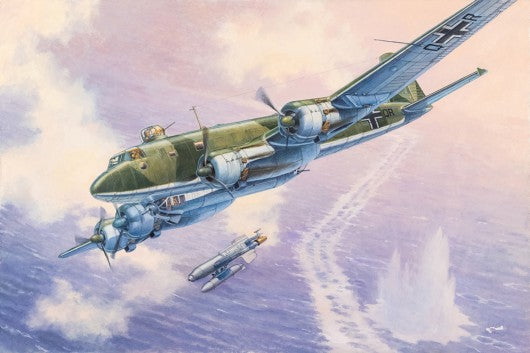 Roden Models 340 1:144 Focke-Wulf FW-200C-6 Military Aircraft Plane Model Kit
