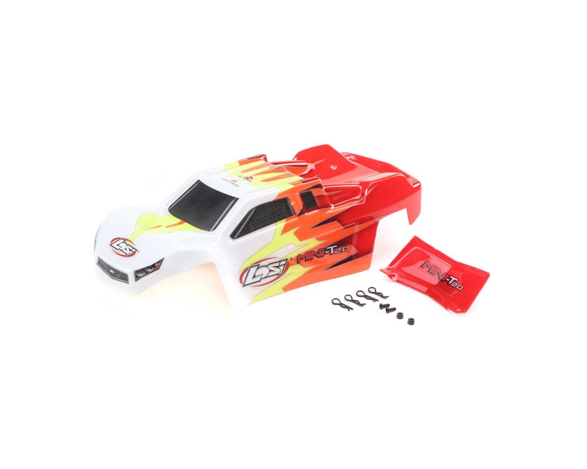 Losi 210013 Red/White Body for Mini-T 2.0