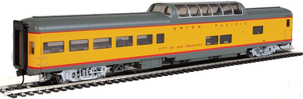 Walthers 920-18203 HO Union Pacific Heritage Fleet UPP 85' ACF Dome Lounge #9009 LN/Box
