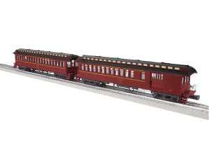 Lionel 2227170 O Strasburg Railroad Wood Coach/Combine Pack #1 (Pack of 2)