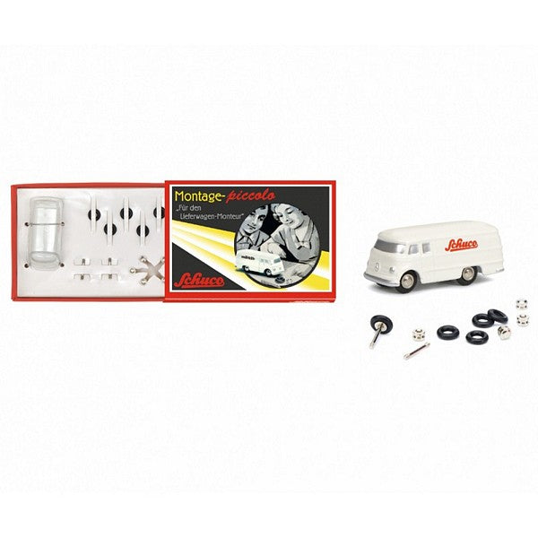 Schuco 450560400 HO Piccolo MHI Mercedes-Benz L319 Van Construction Kit