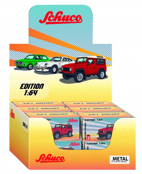 Schuco 452031500 1:64 Paperbox Edition Display