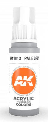 AK Interactive 11013 Pale Grey Standard Acrylic Paint - 17 ml Bottle